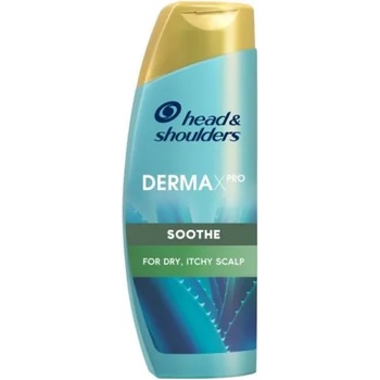 Head & Shoulders Derma X Pro Soothe - Успокояващ шампоан против пърхот за сух сърбящ скалп 300мл