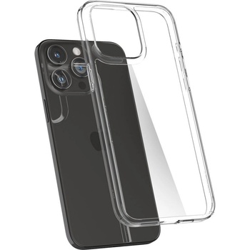 Image 1 of Spigen Тънък Противоударен Калъф за iPhone 15 Pro Max, Spigen AirSkin Hybrid Case, Прозрачен (ACS06554)