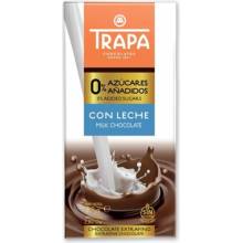 Trapa Mliečna čokoláda bez pridaného cukru 80 g