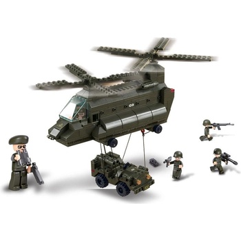 Sluban B6600 Army Přepravní vrtulník 370 ks