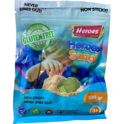 Heroes Пясък за игра Heroes - Син цвят, 500 g (KUM-001)