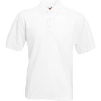 Image 1 of Fruit Of The Loom Тениска с яка БЯЛА