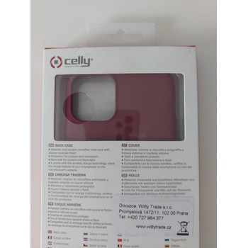 Pouzdro Celly Leaf iPhone 11 Pro, červené