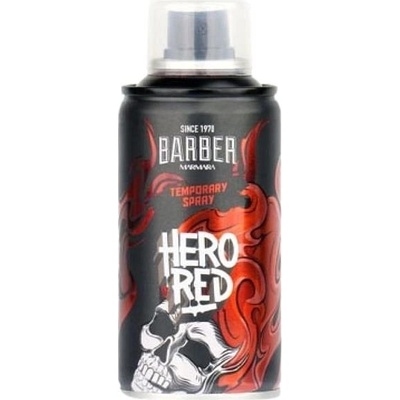 Marmara Barber Hero Red barevný sprej na vlasy červený 150 ml