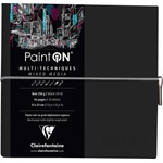 Clairefontaine Paint'On Скицник 32 19 x 19 cm 250 g Black (975439C)