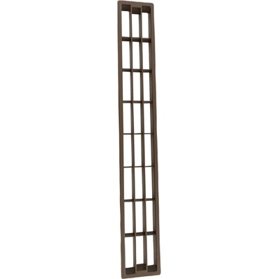 ZTS plastová 445 x 55 mm hnědá F9002.01B7P