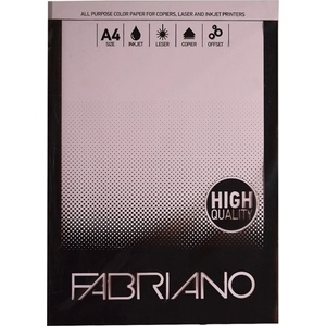 Fabriano Копирен картон Fabriano, A4, 160 g/m2, светлорозов, 50 листа