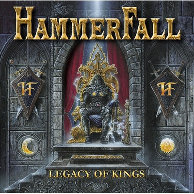 Hammerfall - Legacy Of Kings (Remastered) (Anniversary Edition) (Gatefold Sleeve) (Orange Coloured) (LP) (4065629732479)