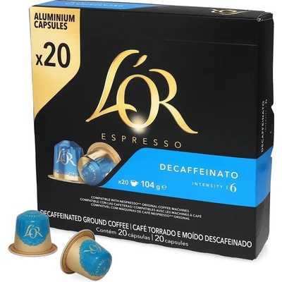 L'OR Espresso Bez kofeinu pro Nespresso 20 ks