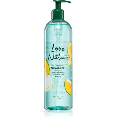 Oriflame Love Nature Coconut Water & Melon освежаващ душ гел 500ml