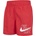 Nikelogo solid 5 červené biele