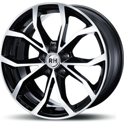 Rh rims Df Energy 8X18 5X108 ET45 black polished