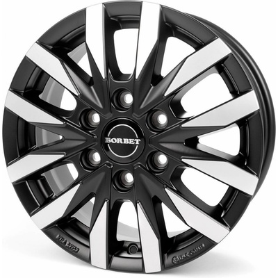 BORBET CW6 7,5x18 6x130 ET47 black polished