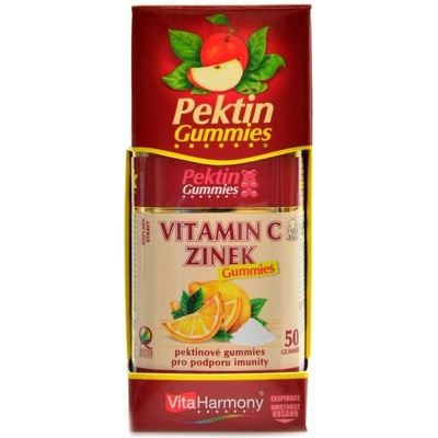 VitaHarmony Vitamín C zinek gummies 50 gummies