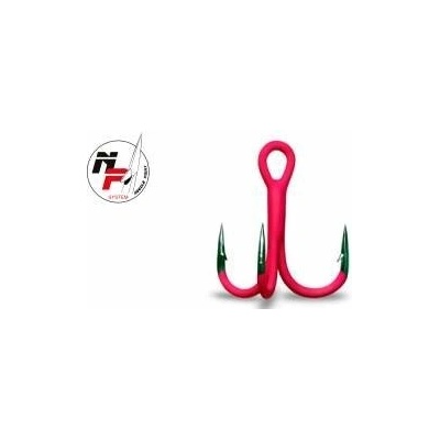 Gurza Trojháček Fluo Red UV vel.6 3 ks