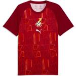 PUMA Mens Ghana Warn-Up Shirt World Cup 2026 - Red/Green