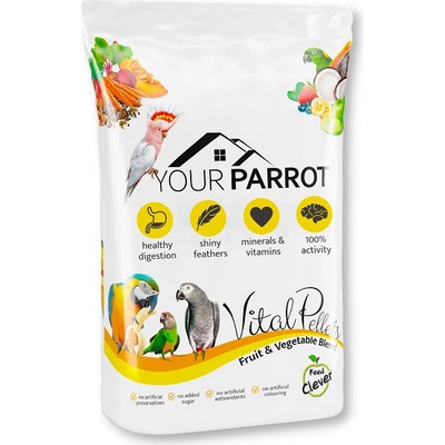 YOUR PARROT Vital Pellets Fruit & Vegetable Blend 900g
