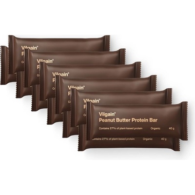 Vilgain Peanut Butter Protein Bar BIO 12 x 40 g