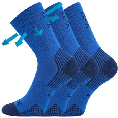 Комплект от три - детски чорапи Voxx merino сини VoXX | Sin Mnogotsveten | Момчешки | 35-38