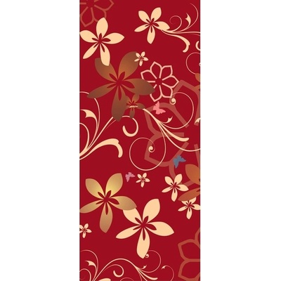 Preinterier DV0032 Fototapeta na stenu Kreslené kvety vlies 91cm x 211cm