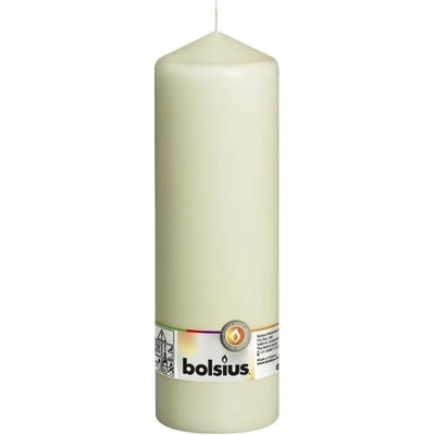 Bolsius sloupová 80x250 krémová