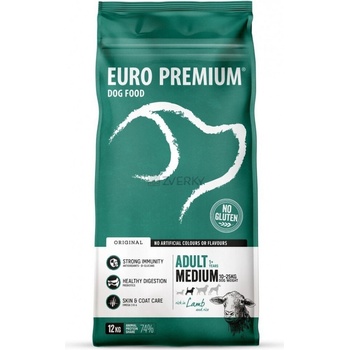Euro-Premium Adult Medium lamb & rice 12 kg