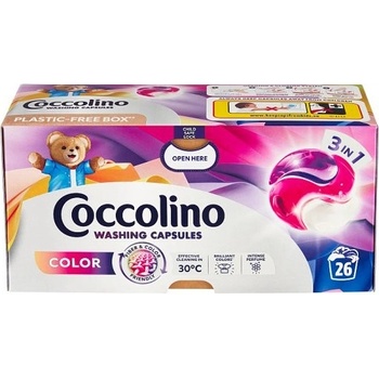 Coccolino Color 3v1 kapsule na pranie farebnej bielizne 26 PD 449,8 g