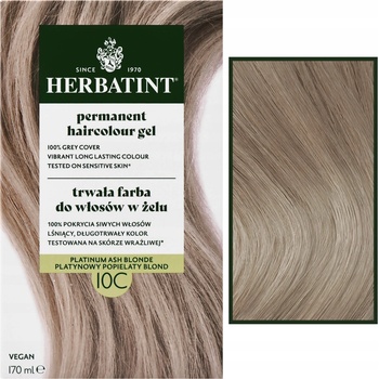 Herbatint permanentní barva na vlasy švédská blond 10C 150 ml