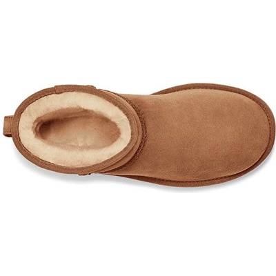 Ugg Велурени апрески UGG Classic Mini II в кафяво 1016222. CHE (1016222.CHE)