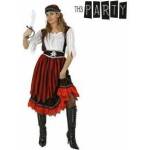 Th3 Party Маскировъчен костюм за възрастни Th3 Party Многоцветен Пирати (3 Части) Размер XXL