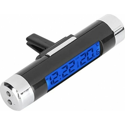 Teploměr s hodinami LED | Zboží Auto