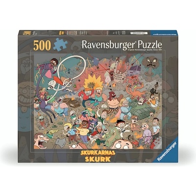 Ravensburger Пъзел Ravensburger от 500 части - Злодеят на злодеите (7012001444)