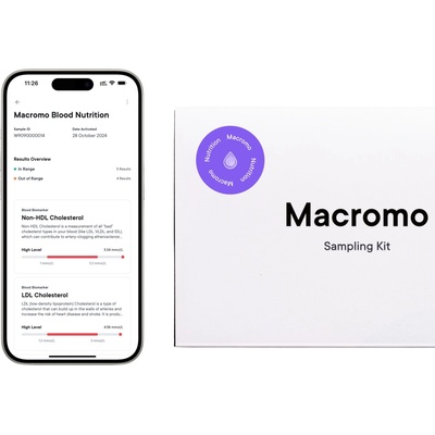 Macromo Krvný test Zdravá výživa