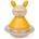 Bigjigs Toys Дървена играчка Bigjigs - Roly-Poly, зайче (36083)