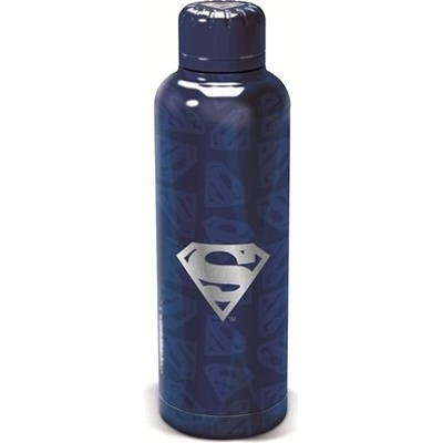 Stor nerezová fľaša Superman Symbol 515 ml