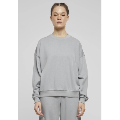 Urban Classics Дамска блуза Urban Classics Terry Crewneck lightasphaltUB-TB6855-02946 - Сив, размер S