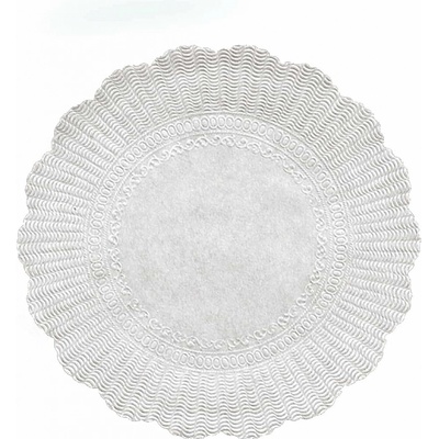 Rozetky průměr 30 cm - bílé (500 ks)