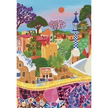 Image 1 of Pieces & Peace - Puzzle Park Güell - 1 000 piese