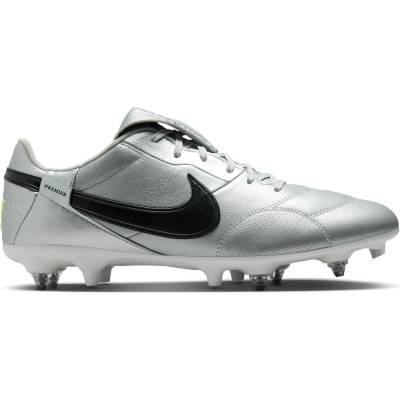 Nike Футболни бутонки Nike Premier 3 Adults Soft Ground Football Boots - Silver/Black