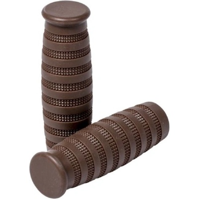 Highway Hawk H45-1201 Gripy Street Vintage 22mm bez lanek hnědá 2ks
