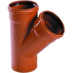 VALPLAST ПВЦ РАЗКЛОНИТЕЛ ф110х50х45 ОРАНЖ (cf245110050)
