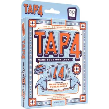 USAOPOLY Настолна игра с карти Tap 4 - Семейна (TOP-PA191)