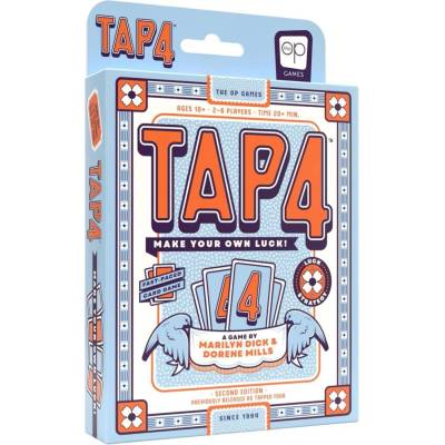 USAOPOLY Настолна игра с карти Tap 4 - Семейна (TOP-PA191)