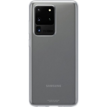 Samsung Оригинален гръб Samsung Clear Cover за Galaxy S20 Ultra - Прозрачен, EF-QG988TTE