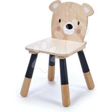 Forest Bear Chair Tender Leaf Toys Dřevěná židle medvěd
