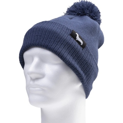 Kašmir pletený s bambulí ZW02 all blue