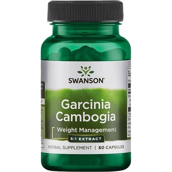 Image 1 of Swanson Garcinia Cambogia 5: 1 Extract 80 mg [60 капсули]