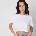 Be You Къса блуза Be You Women's Crop Tops - White