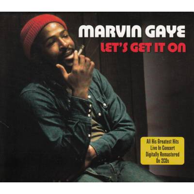 GAYE MARVIN: LETS GET IT ON -LIVE- CD