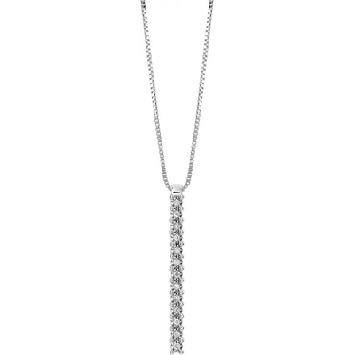 Bliss Златно дамско колие с диаманти Bliss 20085109 (20085109)